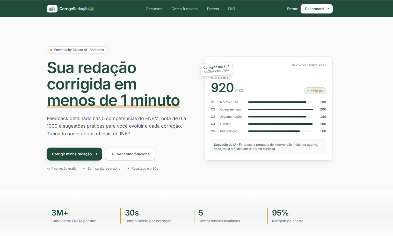 Corrige Redação AI