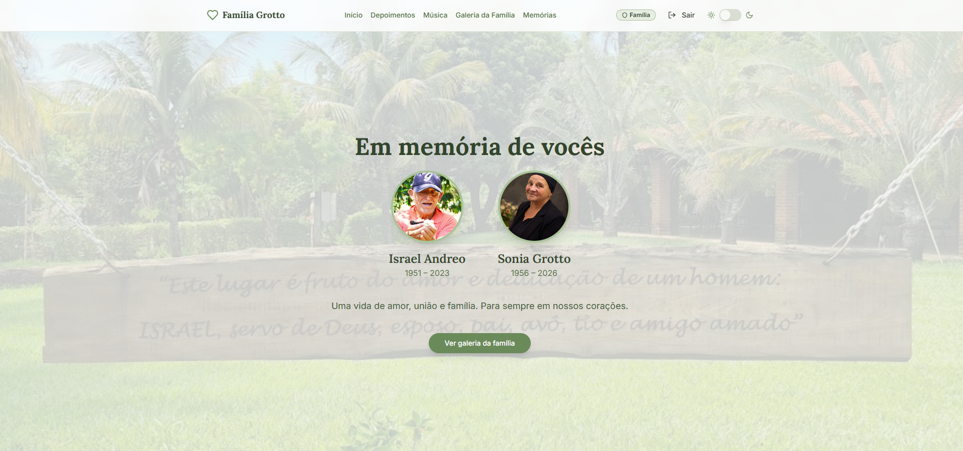 Memorial Família Grotto